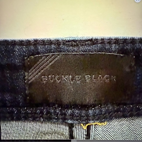 Buckle Black Women's skinny Blue Jeans tall 34 length long - Picture 8 of 11